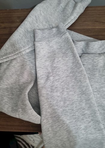 Gri Kız çocuk Rahat Kesim Sweatpant - Görsel 4