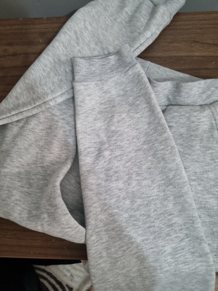 Gri Kız çocuk Rahat Kesim Sweatpant - Görsel 4