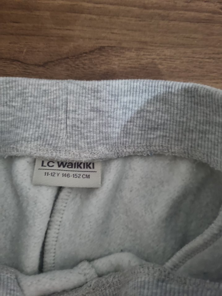 Gri Kız çocuk Rahat Kesim Sweatpant - Görsel 2