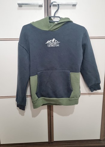 Erkek Çocuk Siyah Uzun Kollu Sweatshirt - Görsel 4