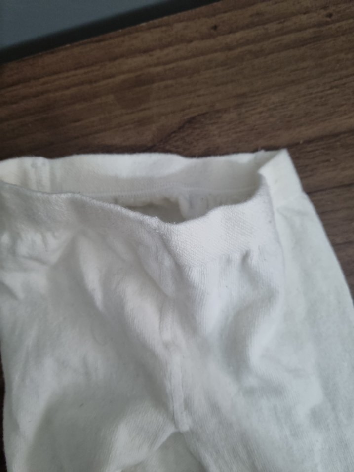 Beyaz ve Gri Kız Çocuk Tayt - Görsel 3