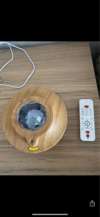 Led Müzikli Uzaktan Kumandalı Projektör