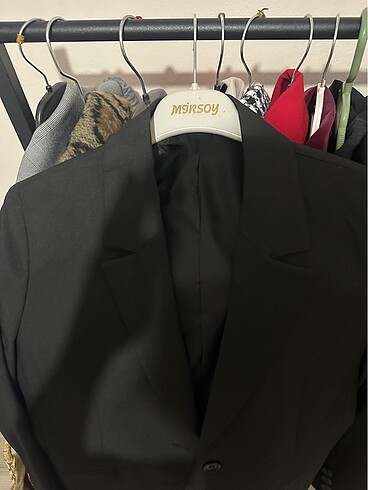 Zara Siyah klasik blazer