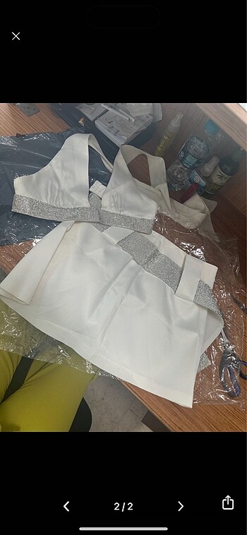 Zara Zara taşlı ikili takım
