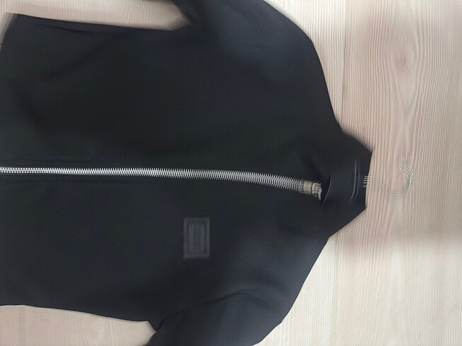 s Beden siyah Renk Siyah spor crop ceket