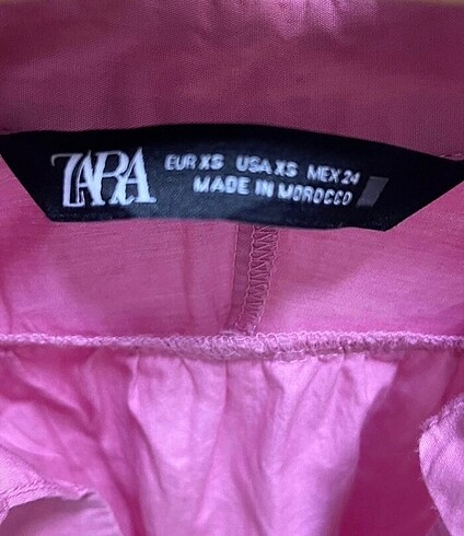 xs Beden Zara elbise