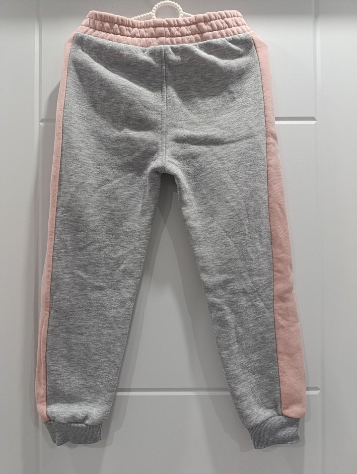 Gri Bağcıklı Kız Çocuk Eşofman Altı - Görsel 2