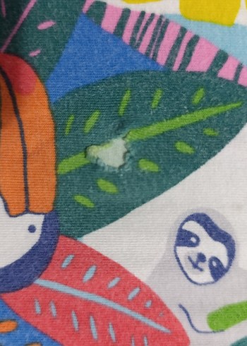 Çok Renkli Baskılı Kız Taytı - Görsel 5