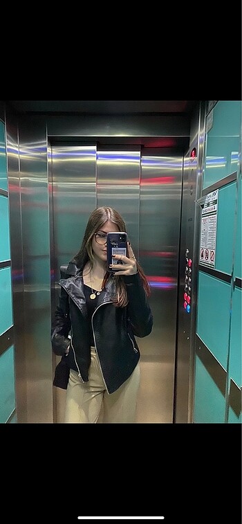 stradivarius deri ceket