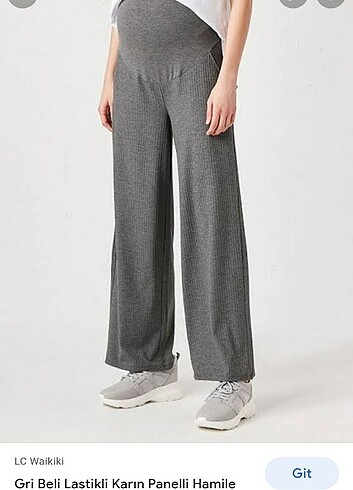 LC Waikiki gri hamile eşofman pantolon