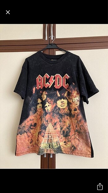 metallica / acdc tişört