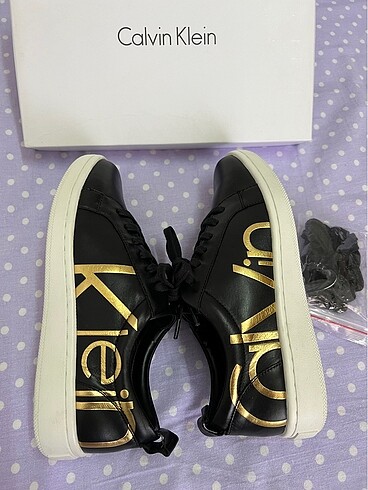 Calvin klein deri sneaker..