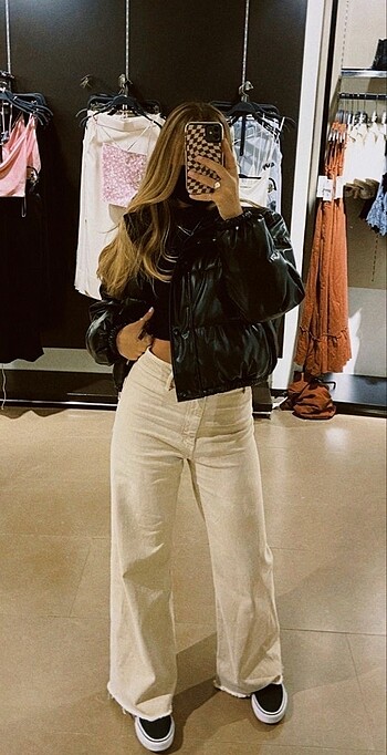 Zara Wideleg jean..