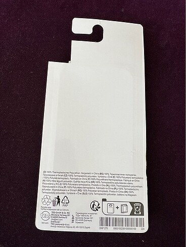 Beden İPhone 13/14 şeffaf telefon kılıfı..
