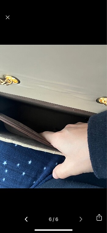 Bej Mükemmel Çanta - Görsel 6