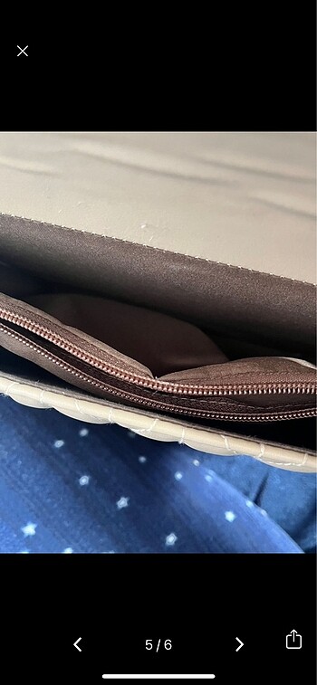 Bej Mükemmel Çanta - Görsel 5