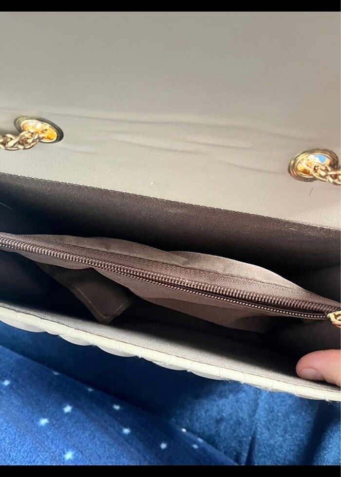 Bej Mükemmel Çanta - Görsel 4