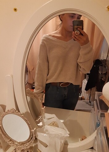 V yaka oversize kazak