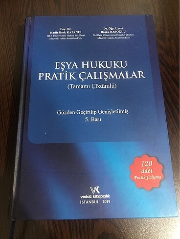 Eşya hukuku pratik çalışmalar