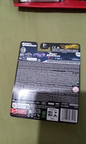  Hotwheels integra