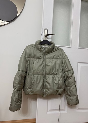 Bershka Fermuarlı Kadın Mont - Görsel 4