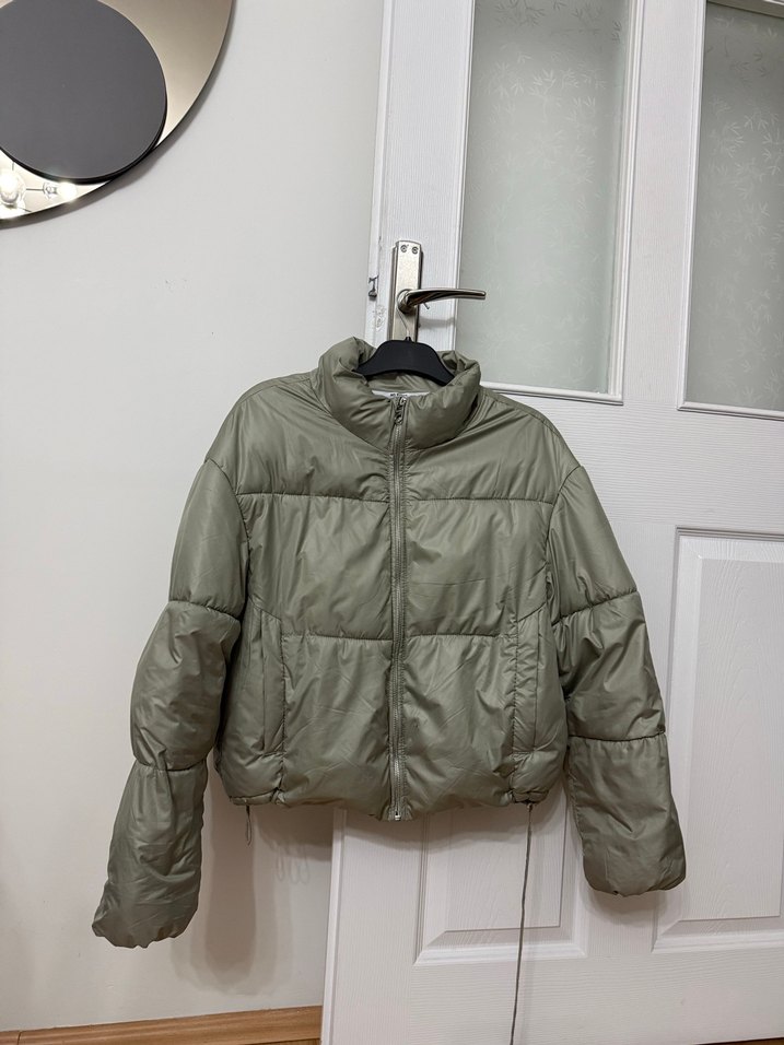 Bershka Fermuarlı Kadın Mont - Görsel 4