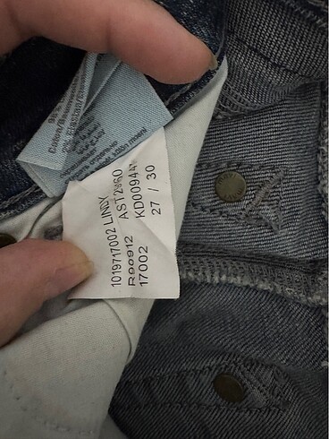 27 Beden mavi Renk Mavi jeans jean