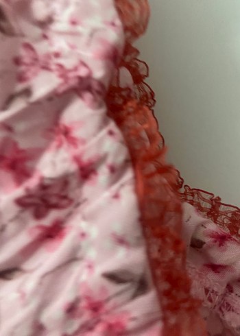 Beymen Pembe Midi Bohem Salaş Elbise