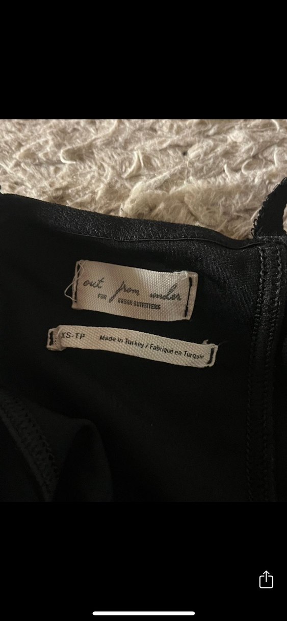 Urban Outfitters Siyah Askili Body - Görsel 3