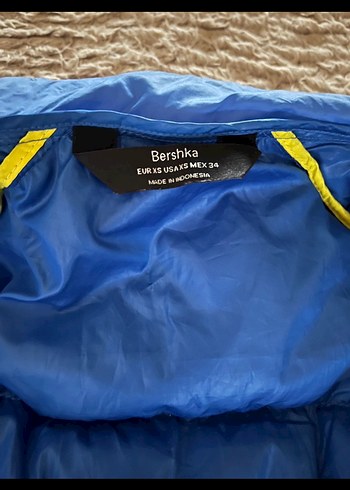 bershka mavi yelek - Görsel 3