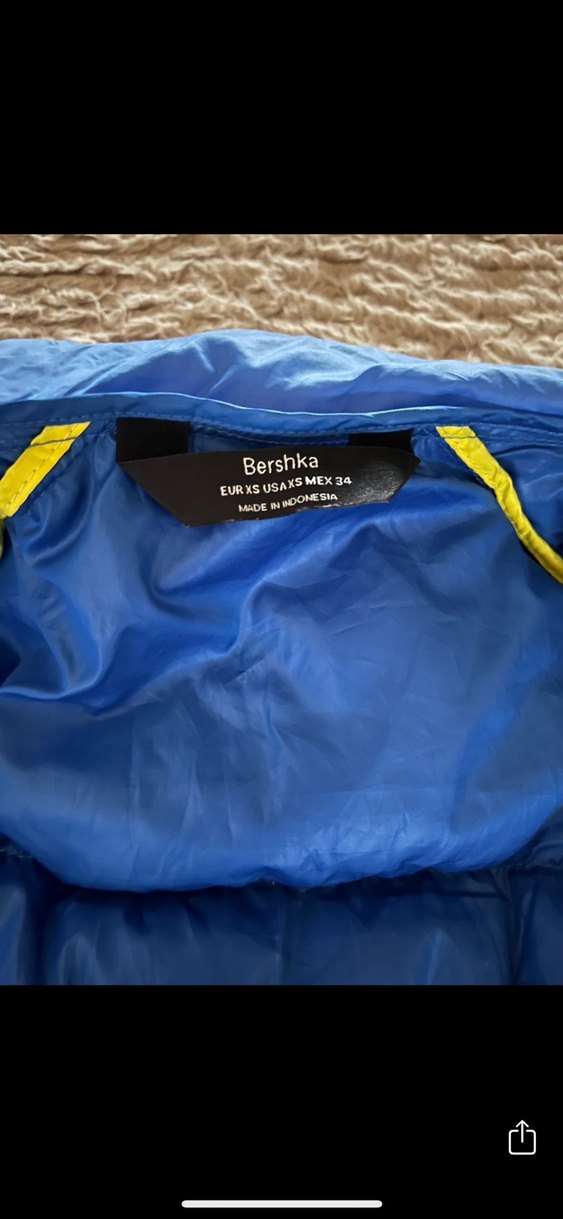 bershka mavi yelek - Görsel 3