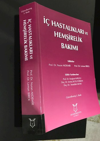 İç Hastalıkları ve Hemşirelik Bakımı Kitabı