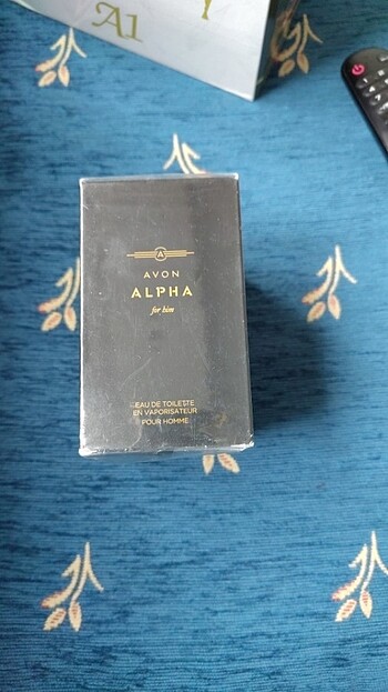 Avon Alpha erkek parfüm 75 ml 