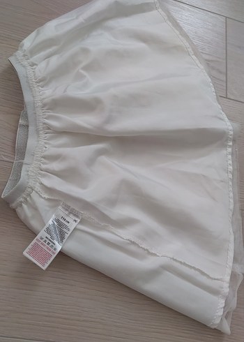 Kız Çocuk Beyaz Fırfırlı Etek - Görsel 5