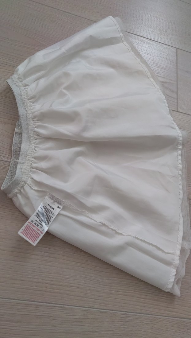 Kız Çocuk Beyaz Fırfırlı Etek - Görsel 5