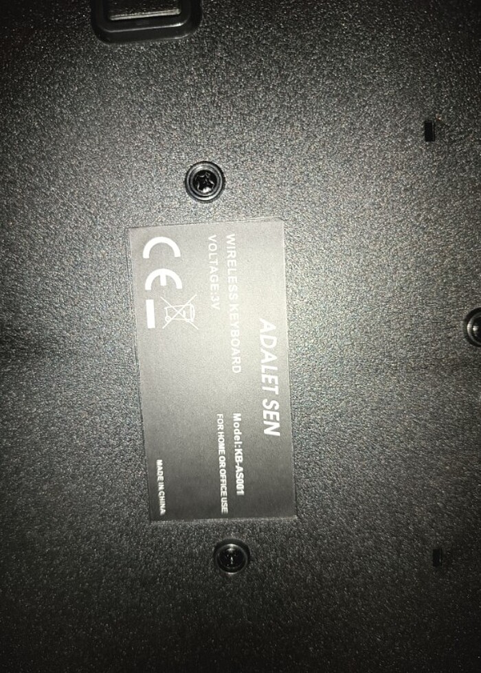 Kablosuz klavye  - Görsel 3