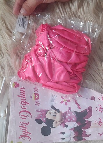  Beden pembe Renk Minnie mouse konsepti 