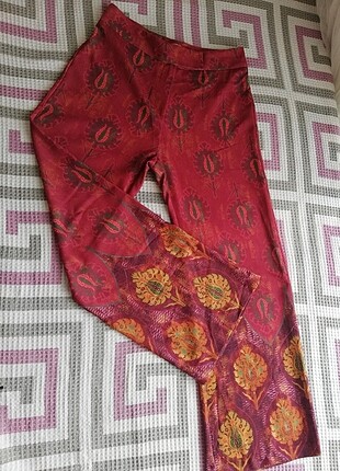 Etnik desenli pantolon 