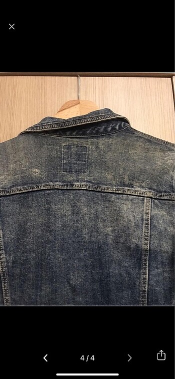s Beden mavi Renk Bershka kot ceket