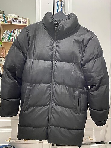 Diğer Siyah Şişme Mont 500 TL