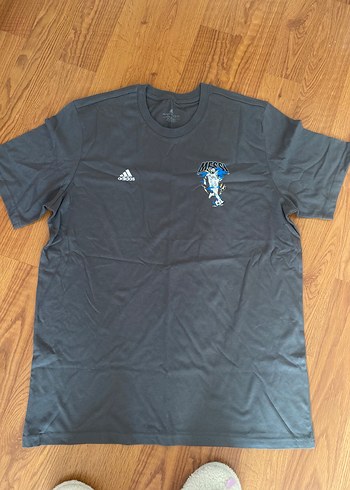 Gri Messi Baskılı Erkek Tişört - Görsel 2