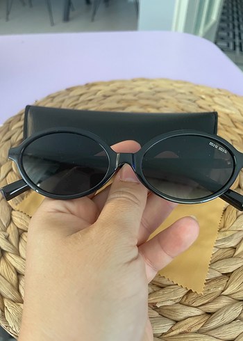Beden Miu Miu Siyah Retro Gözlük