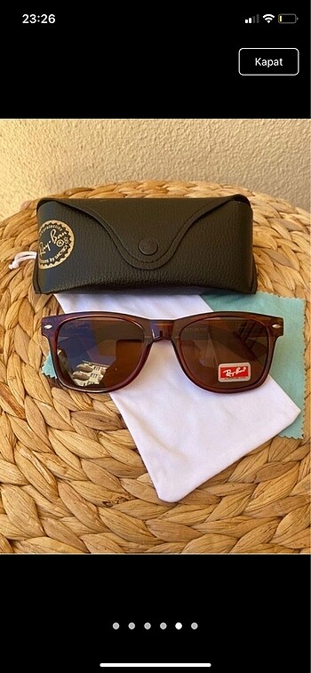 Kahverengi wayfarer