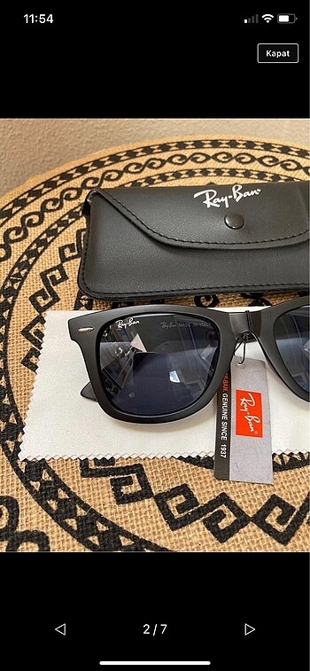 Ray Ban 2140 güneş gözlüğü