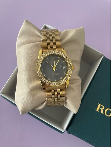 Beden rolex bayan çelik kasa kol saat