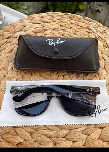 Beden siyah Renk Rayban wayfere parlak siyah güneş gözlüğü