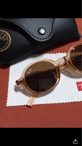  Beden kahverengi Renk Rayban güneş gözlüğü