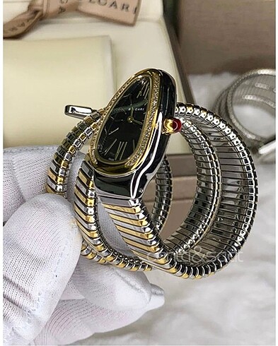 Bvlgari Blgari yılan Çelik kasa kol saat