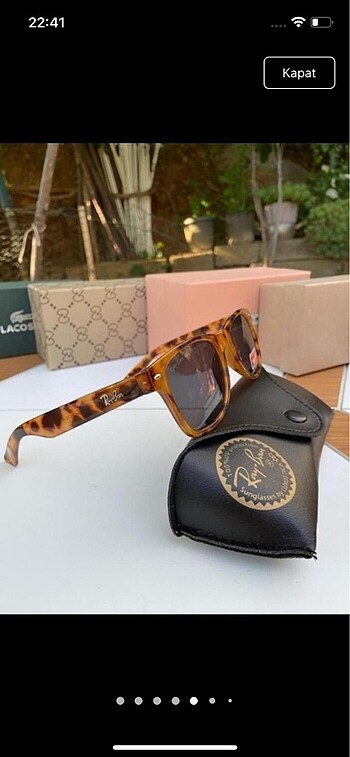 Beden Rayban wayfere model güneş gözlüğü