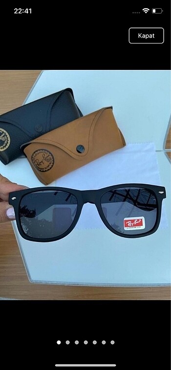 rayban siyah mat wayfere model
